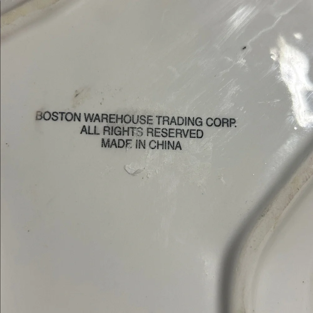 Boston Warehouse Trading Co BBQ Chef Chip‎ & Dip Platter Always Well Done!